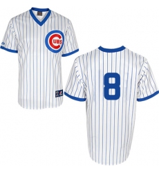 Men's Majestic Chicago Cubs #8 Andre Dawson Authentic White 1988 Turn Back The Clock Cool Base MLB Jersey