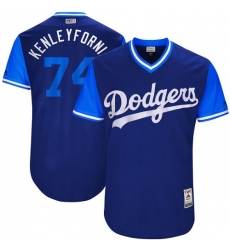 Men's Majestic Los Angeles Dodgers #74 Kenley Jansen 