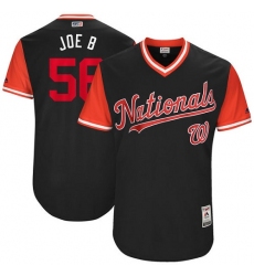 Men's Majestic Washington Nationals #56 Joe Blanton 