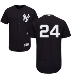 Men's Majestic New York Yankees #24 Gary Sanchez Navy Blue Alternate Flexbase Authentic Collection MLB Jersey