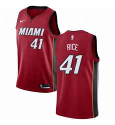 Youth Nike Miami Heat #41 Glen Rice Swingman Red NBA Jersey Statement Edition