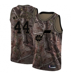 Youth Nike Utah Jazz #44 Pete Maravich Swingman Camo Realtree Collection NBA Jersey