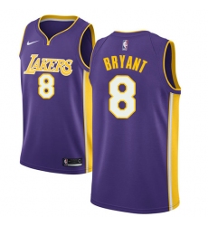Youth Nike Los Angeles Lakers #8 Kobe Bryant Swingman Purple NBA Jersey - Statement Edition