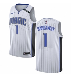 Men's Nike Orlando Magic #1 Penny Hardaway Swingman NBA Jersey - Association Edition