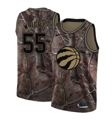 Youth Nike Toronto Raptors #55 Delon Wright Swingman Camo Realtree Collection NBA Jersey