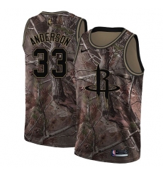 Women's Nike Houston Rockets #33 Ryan Anderson Swingman Camo Realtree Collection NBA Jersey