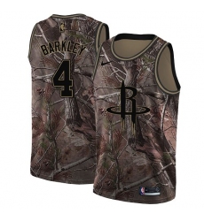 Women's Nike Houston Rockets #4 Charles Barkley Swingman Camo Realtree Collection NBA Jersey