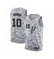 Youth San Antonio Spurs #10 Dennis Rodman White Swingman Jersey - Earned Edition