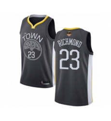 Men's Golden State Warriors #23 Mitch Richmond Swingman Black 2019 Basketball Finals Bound Basketball Jersey - Statement Edition