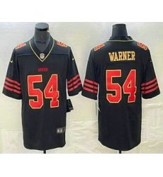 Men's San Francisco 49ers #54 Bobby Wagner White Gold Fashion Vapor Limited Stitched Jersey