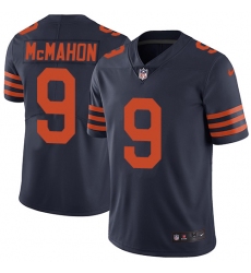 Youth Nike Chicago Bears #9 Jim McMahon Navy Blue Alternate Vapor Untouchable Limited Player NFL Jersey