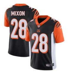 Youth Nike Cincinnati Bengals #28 Joe Mixon Vapor Untouchable Limited Black Team Color NFL Jersey