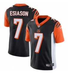Youth Nike Cincinnati Bengals #7 Boomer Esiason Vapor Untouchable Limited Black Team Color NFL Jersey