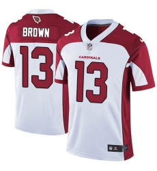Men's Nike Arizona Cardinals #13 Jaron Brown White Vapor Untouchable Limited Player NFL Jersey