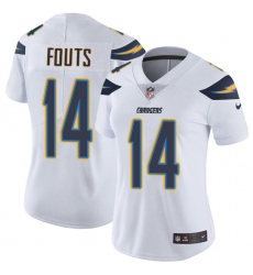 Women's Nike Los Angeles Chargers #14 Dan Fouts Elite White NFL Jersey