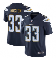 Youth Nike Los Angeles Chargers #33 Tre Boston Navy Blue Team Color Vapor Untouchable Limited Player NFL Jersey