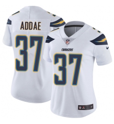 Women's Nike Los Angeles Chargers #37 Jahleel Addae White Vapor Untouchable Limited Player NFL Jersey