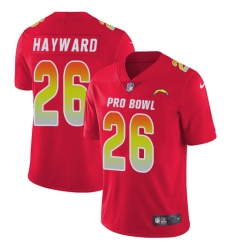 Women's Nike Los Angeles Chargers #26 Casey Hayward Limited Red 2018 Pro Bowl NFL Jersey