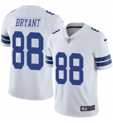 Men's Nike Dallas Cowboys #88 Dez Bryant White Vapor Untouchable Limited Player NFL Jersey