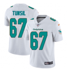 Youth Nike Miami Dolphins #67 Laremy Tunsil White Vapor Untouchable Limited Player NFL Jersey