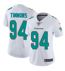 Women's Nike Miami Dolphins #94 Lawrence Timmons White Vapor Untouchable Limited Player NFL Jersey