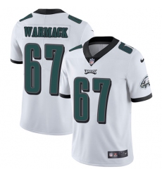 Men's Nike Philadelphia Eagles #67 Chance Warmack White Vapor Untouchable Limited Player NFL Jersey