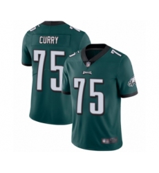 Youth Philadelphia Eagles #75 Vinny Curry Midnight Green Team Color Vapor Untouchable Limited Player Football Jersey