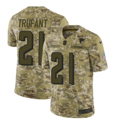 Men's Nike Atlanta Falcons #21 Desmond Trufant Limited Camo 2018 Salute to Service NFL Jersey