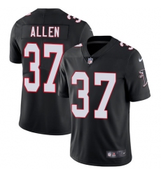 Men's Nike Atlanta Falcons #37 Ricardo Allen Black Alternate Vapor Untouchable Limited Player NFL Jersey
