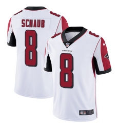 Youth Nike Atlanta Falcons #8 Matt Schaub White Vapor Untouchable Limited Player NFL Jersey