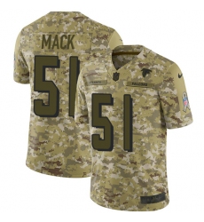 Men's Nike Atlanta Falcons #51 Alex Mack Limited Camo 2018 Salute to Service NFL Jersey
