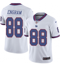 Youth Nike New York Giants #88 Evan Engram Limited White Rush Vapor Untouchable NFL Jersey