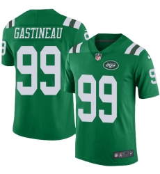 Youth Nike New York Jets #99 Mark Gastineau Limited Green Rush Vapor Untouchable NFL Jersey
