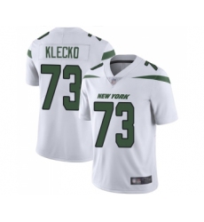 Youth New York Jets #73 Joe Klecko White Vapor Untouchable Limited Player Football Jersey