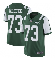 Youth Nike New York Jets #73 Joe Klecko Green Team Color Vapor Untouchable Limited Player NFL Jersey