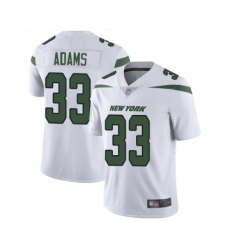 Youth New York Jets #33 Jamal Adams White Vapor Untouchable Limited Player Football Jersey