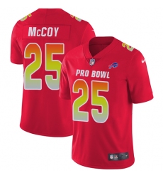Youth Nike Buffalo Bills #25 LeSean McCoy Limited Red 2018 Pro Bowl NFL Jersey