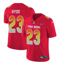 Youth Nike Buffalo Bills #23 Micah Hyde Limited Red 2018 Pro Bowl NFL Jersey