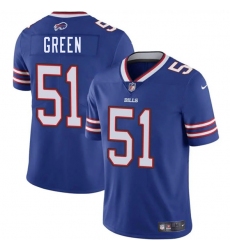 Men's Buffalo Bills #51 Kendrick Green Blue 2025 Vapor Untouchable Limited Football Stitched Jersey