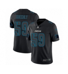 Men's Nike Carolina Panthers #59 Luke Kuechly Limited Black Rush Impact NFL Jersey