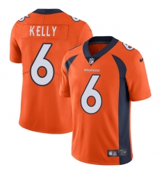 Youth Nike Denver Broncos #6 Chad Kelly Elite Orange Team Color NFL Jersey