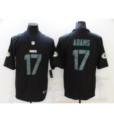 Men's Green Bay Packers #17 Davante Adams Black Nike Limited Jersey