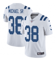 Youth Nike Indianapolis Colts #38 Christine Michael Sr White Vapor Untouchable Limited Player NFL Jersey