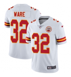 Youth Nike Kansas City Chiefs #32 Spencer Ware White Vapor Untouchable Limited Player NFL Jersey